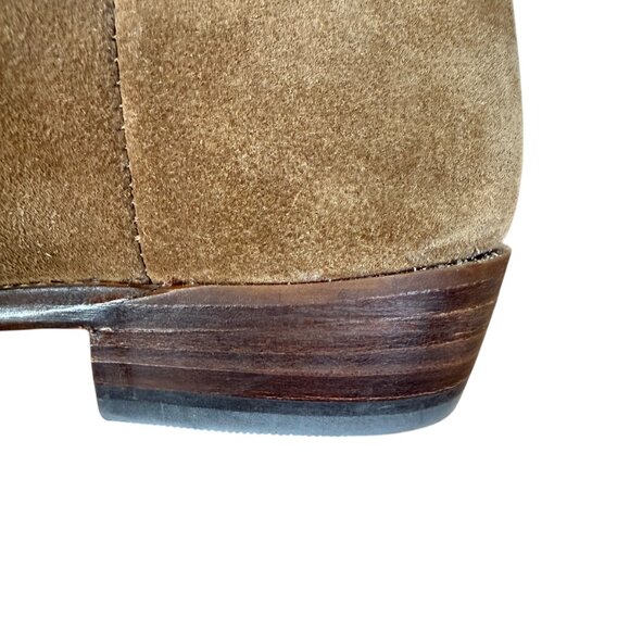 The Frye Company light brown tall suede boots women's size 6.5M - Picture 5 of 13